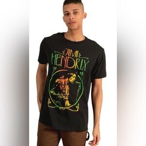 Jimi Hendrix Black T Shirt Authentic Hendrix Brand Size Small
